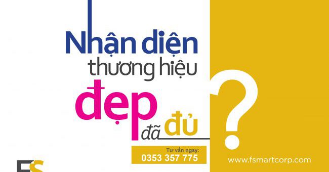 Thiết kế nhận diện thương hiệu – Đẹp đã đủ?