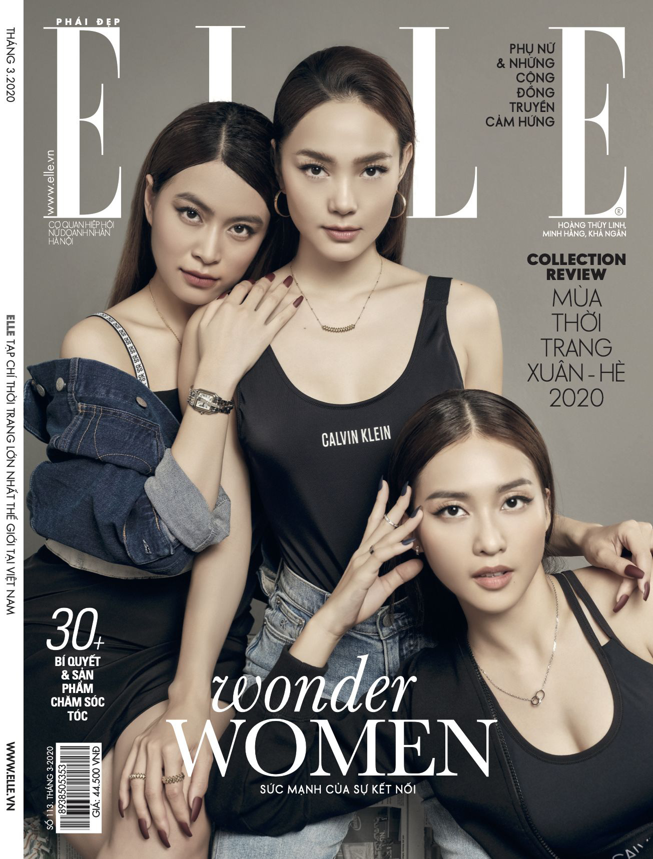 Mẫu bìa Tạp chí thời trang Elle