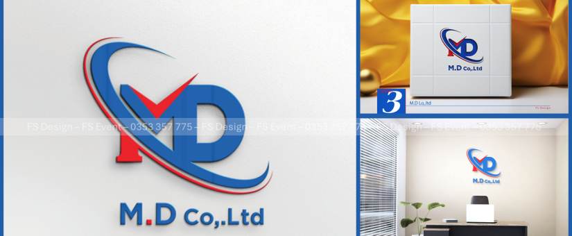 THIẾT KẾ LOGO M.D